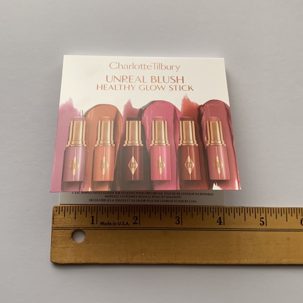 Charlotte Tilbury Unreal Blush Healthy Glow Stick SAMPLE - Picture 6 of 6